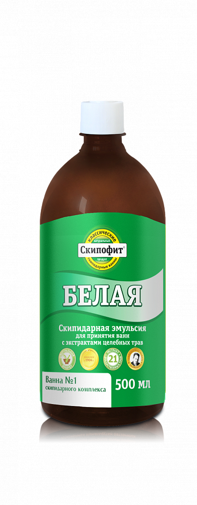 Скипофит "Белая" Скипидарная эмульсия 500 мл - Фото №2