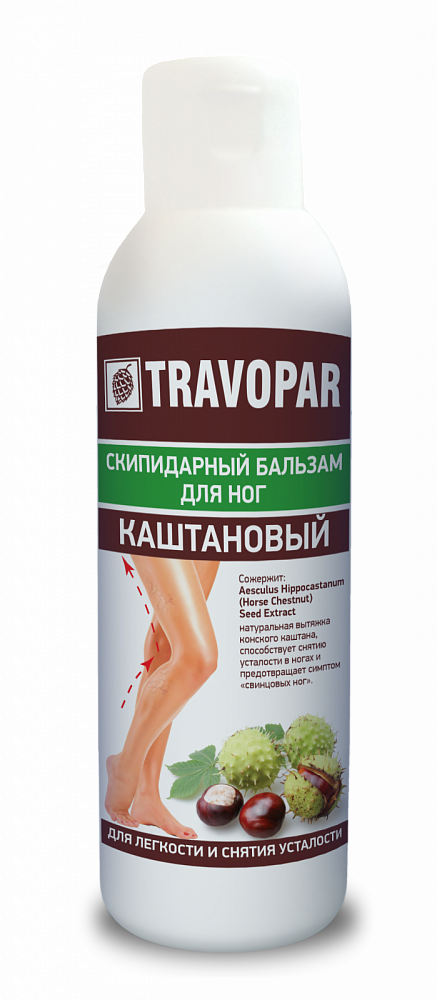 Скипидарный бальзам "Каштановый" 150 мл